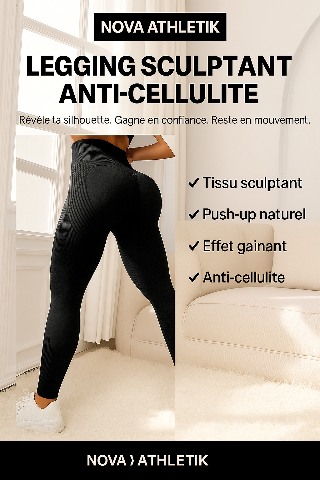 Legging Sculptant Anti-Cellulite NOVA™