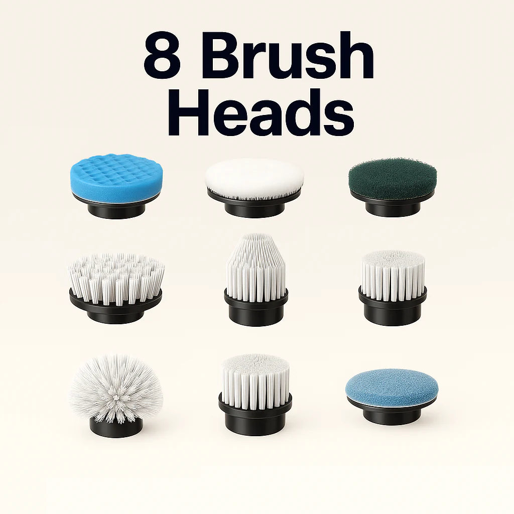 NOVA CleanBrush™ – Brosse Électrique de Nettoyage 7-en-1